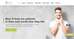 Desktop Screenshot of precisiondentalimplant.com